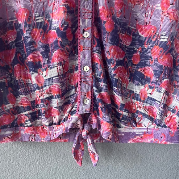 Summer Front Tie Blouse - Picture 5 of 9